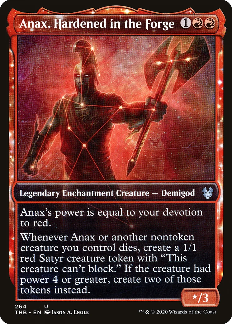 Anax, endurci dans les Forges — Theros Beyond Death — Magic: The Gathering