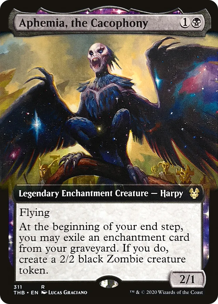 Aphemia, the Cacophony — Theros Beyond Death — Magic: The Gathering