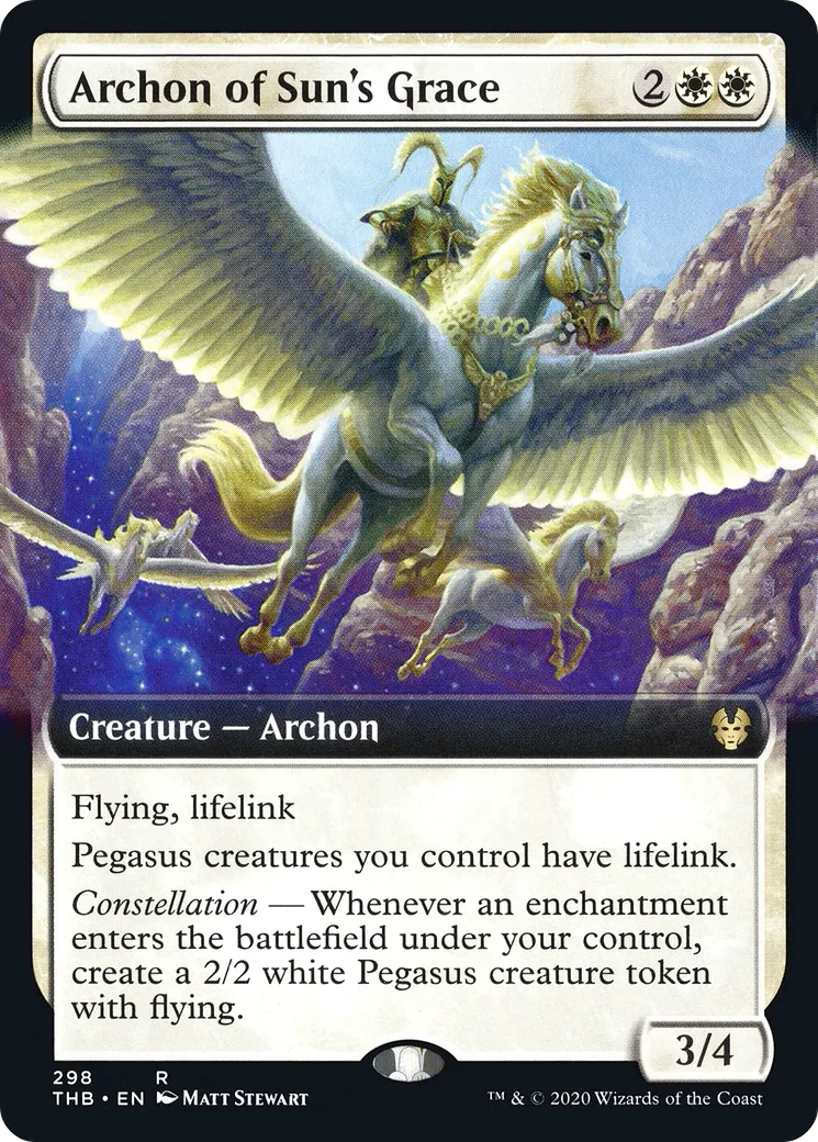 Archon of Sun's Grace — Theros Beyond Death — Magic: The Gathering