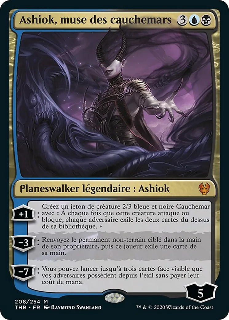 Ashiok, muse des cauchemars — Theros Beyond Death — Magic: The Gathering