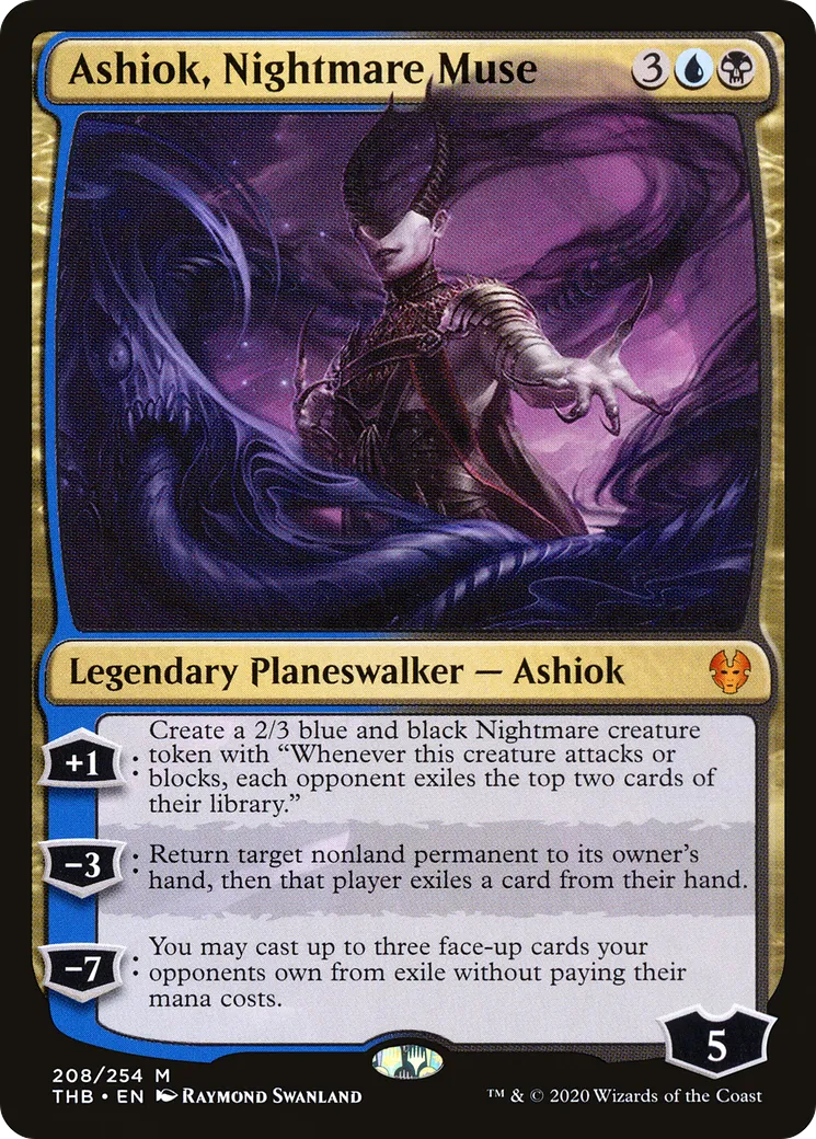 Ashiok, Nightmare Muse — Theros Beyond Death — Magic: The Gathering