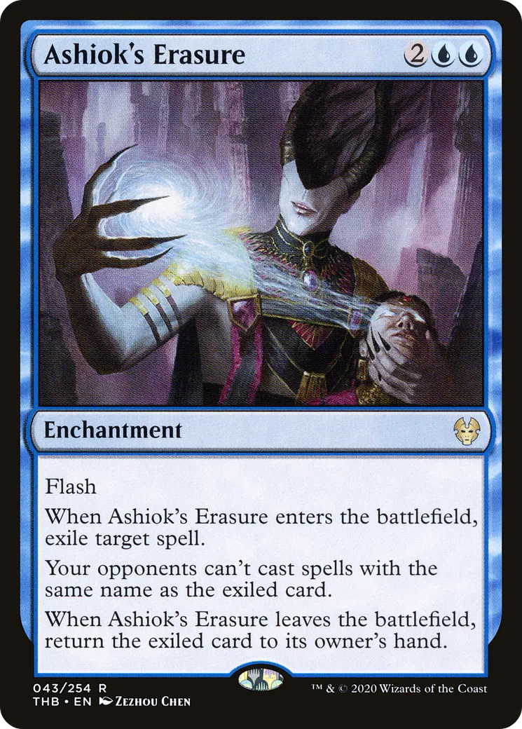Ashiok's Erasure — Theros Beyond Death — Magic: The Gathering