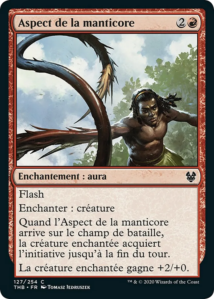 Aspect de la manticore — Theros Beyond Death — Magic: The Gathering