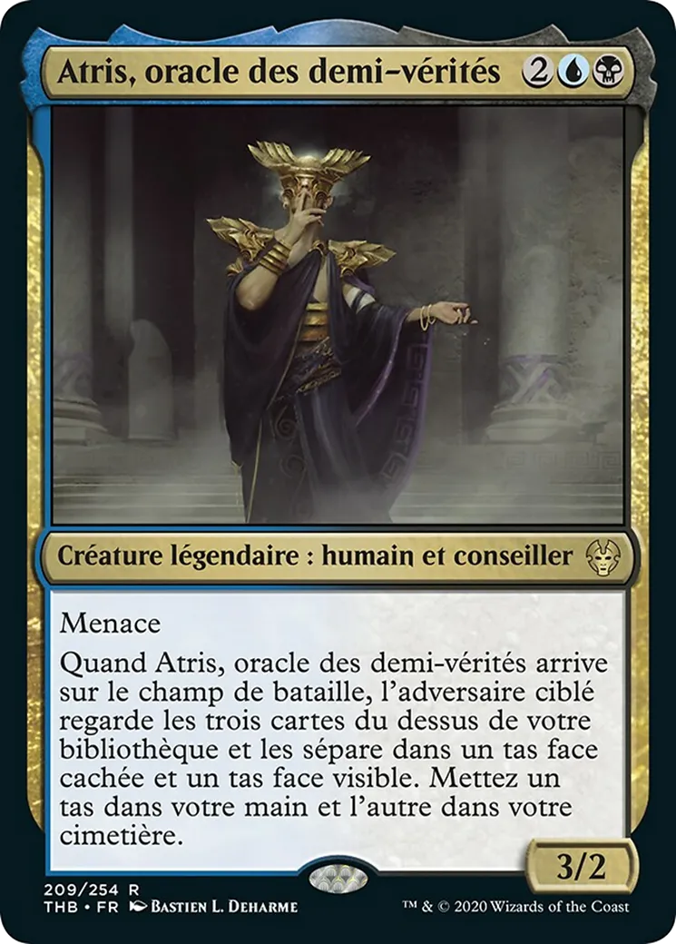 Atris, oracle des demi-vérités — Theros Beyond Death — Magic: The Gathering