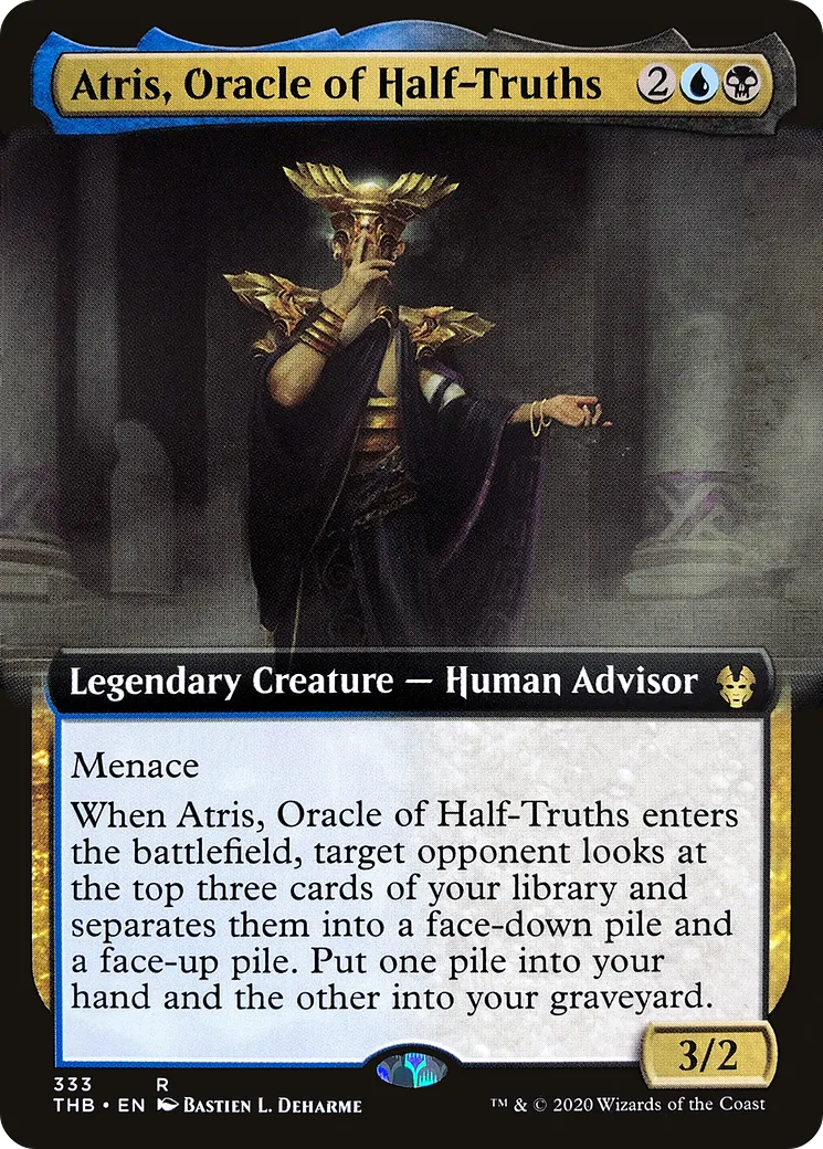 Atris, Oracle of Half-Truths — Theros Beyond Death — Magic: The Gathering
