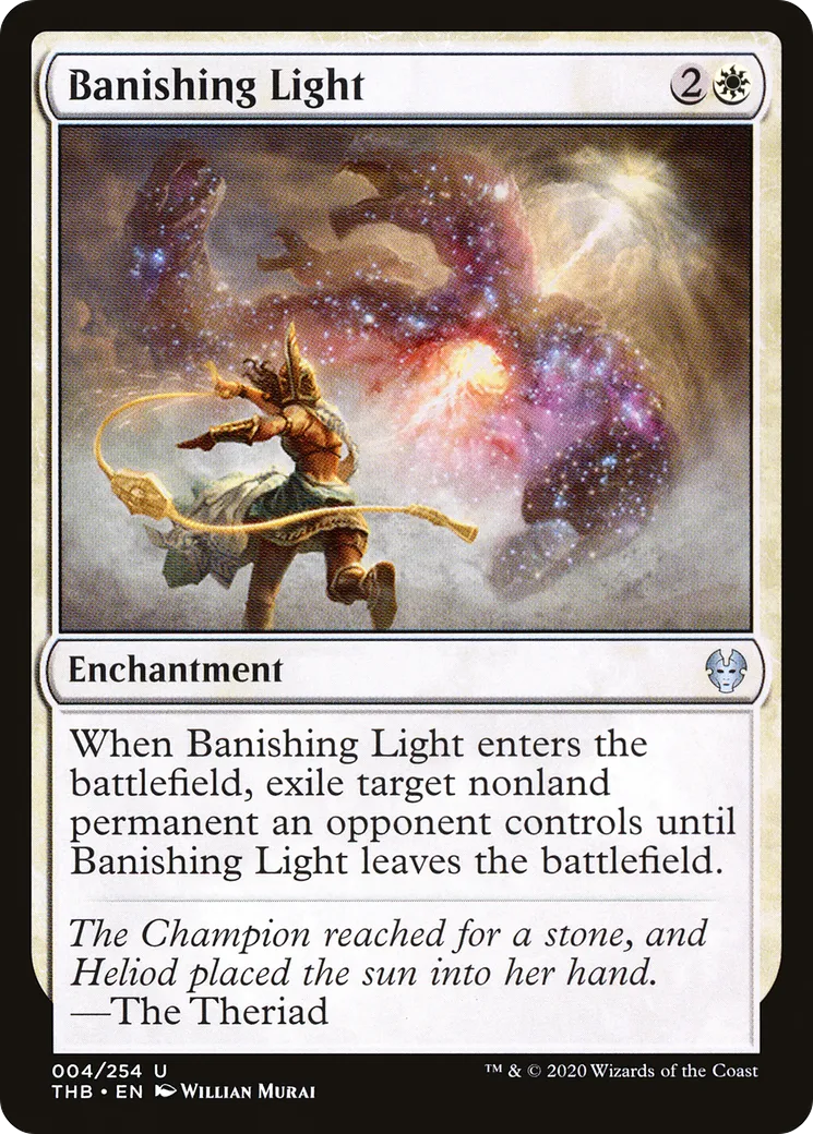 Lumière de bannissement — Theros Beyond Death — Magic: The Gathering