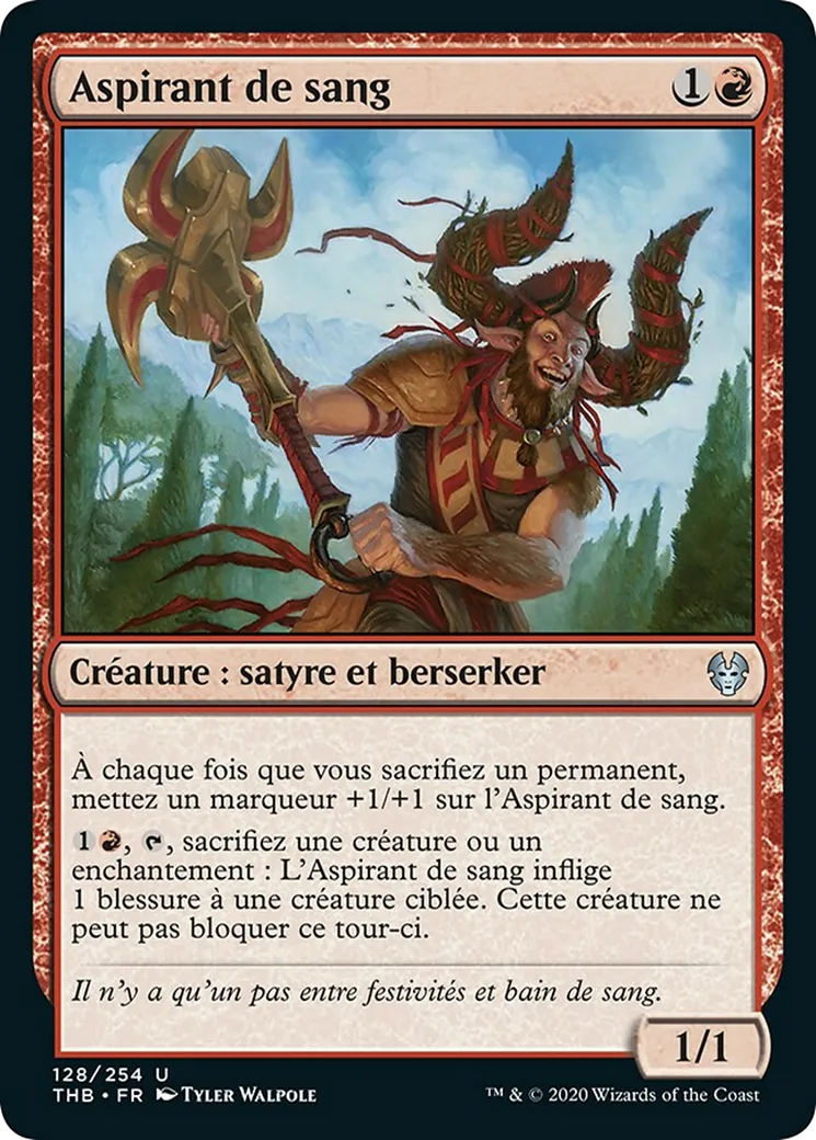 Aspirant de sang — Theros Beyond Death — Magic: The Gathering
