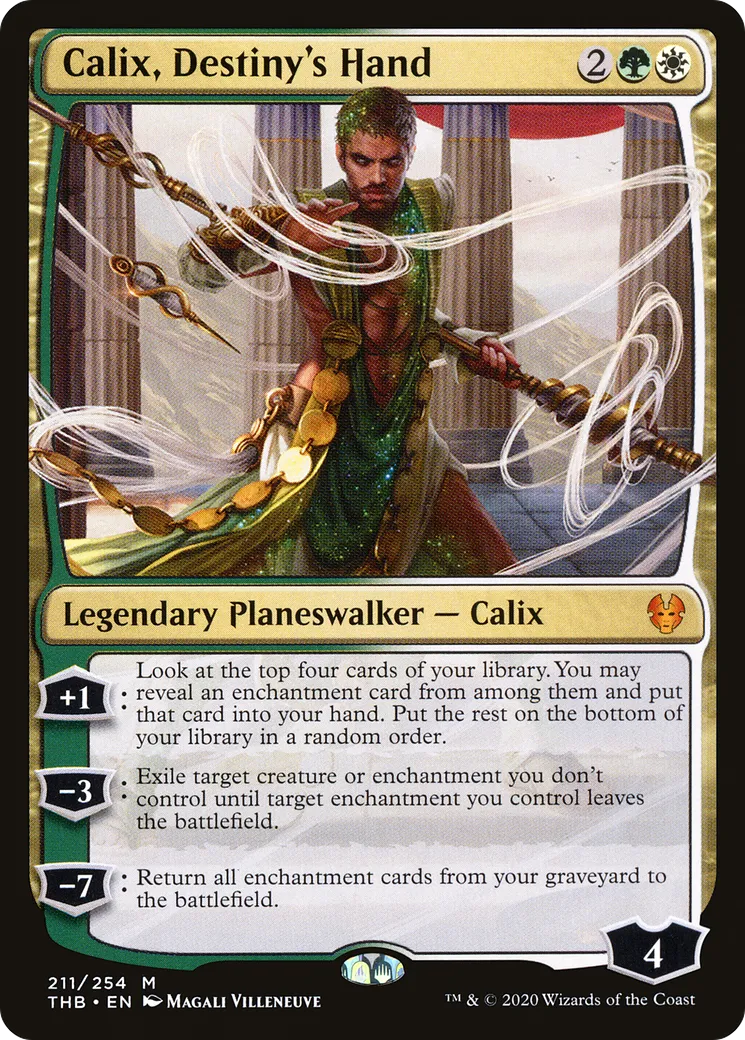 Calix, Destiny's Hand — Theros Beyond Death — Magic: The Gathering
