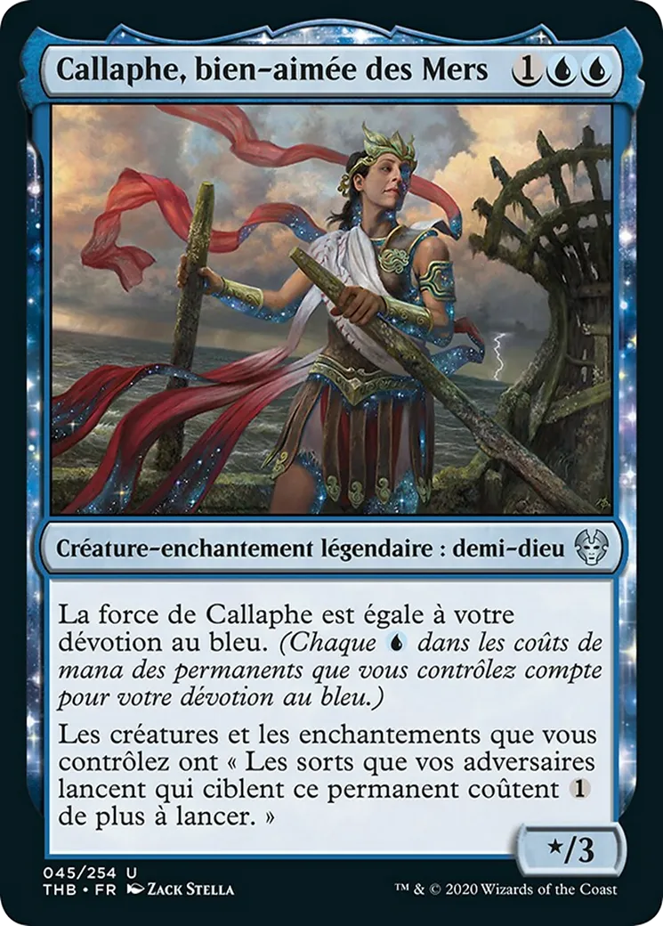 Callaphe, bien-aimée des Mers — Theros Beyond Death — Magic: The Gathering