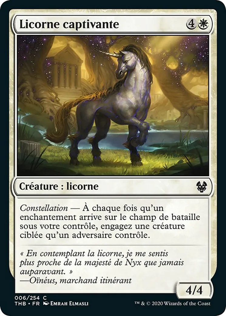 Licorne captivante — Theros Beyond Death — Magic: The Gathering