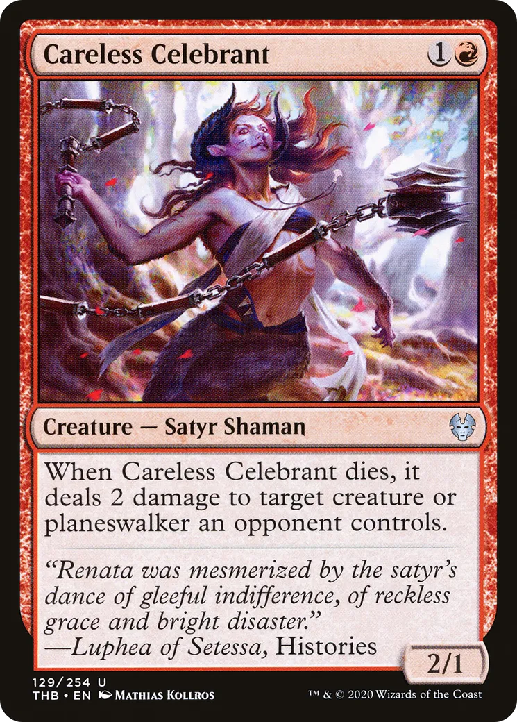 Officiante imprudente — Theros Beyond Death — Magic: The Gathering