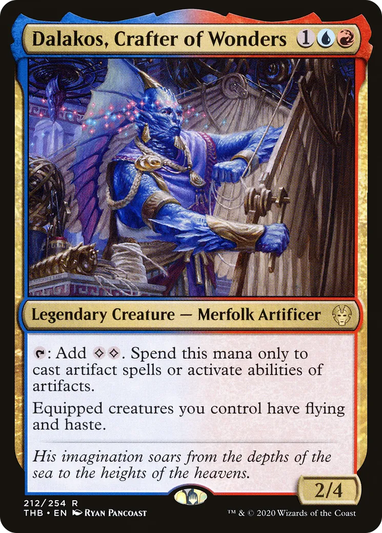 Dalakos, façonneur de merveilles — Theros Beyond Death — Magic: The Gathering