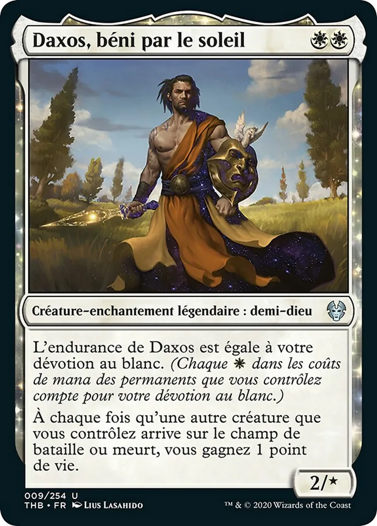 Daxos, béni par le soleil — Theros Beyond Death — Magic: The Gathering