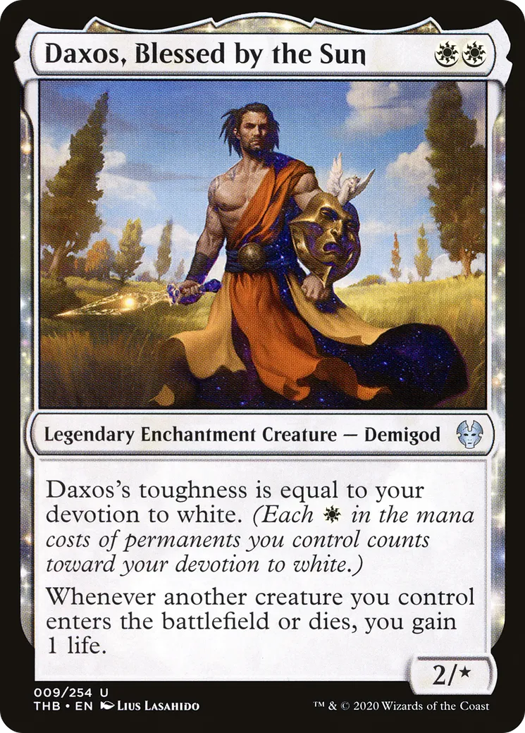 Daxos, Blessed by the Sun — Theros Beyond Death — Magic: The Gathering
