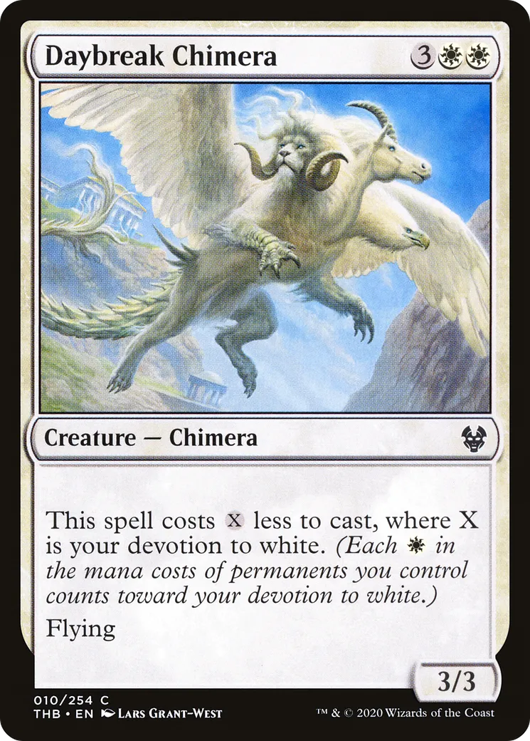 Daybreak Chimera — Theros Beyond Death — Magic: The Gathering