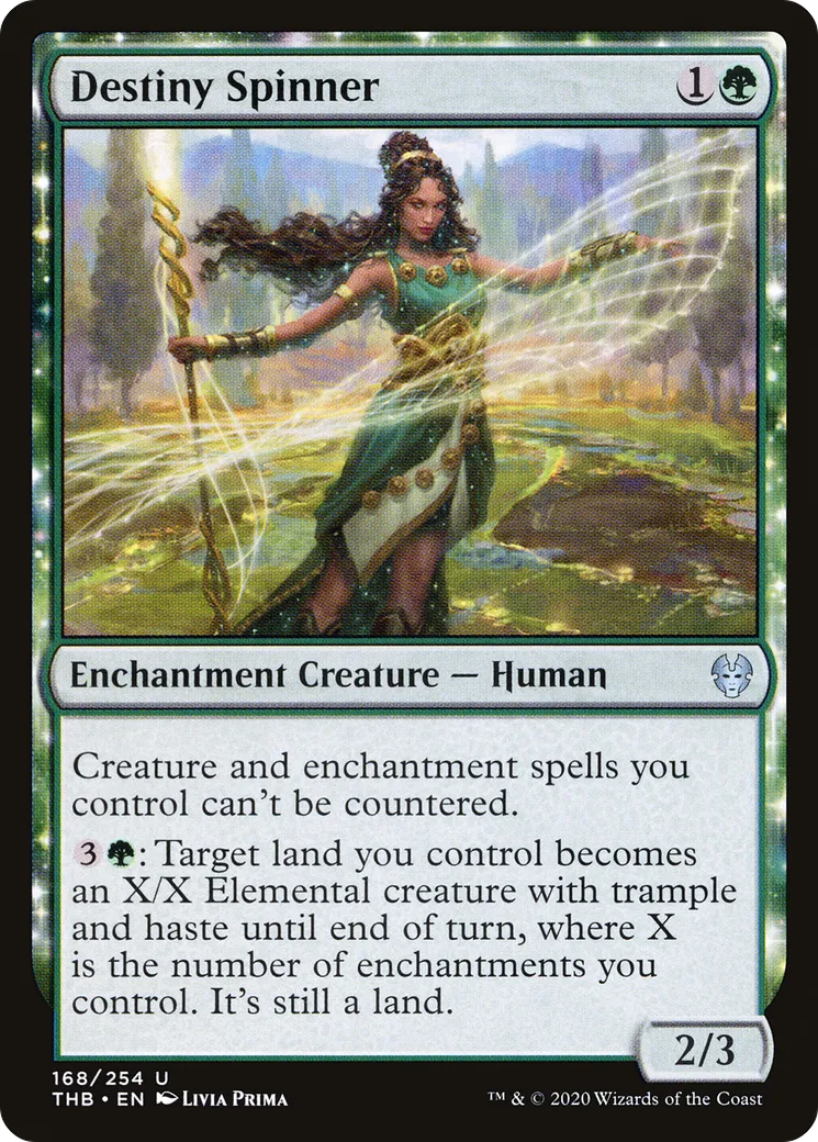 Destiny Spinner from Theros Beyond Death - Magic: The Gathering