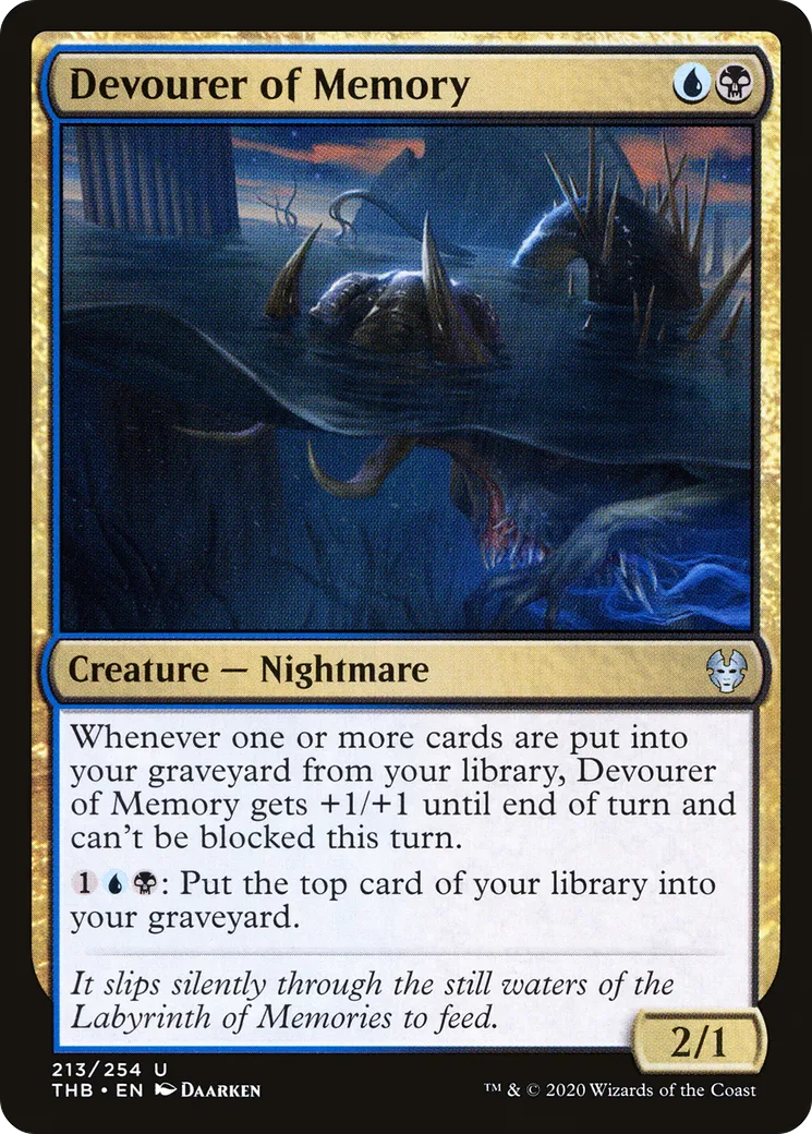 Devourer of Memory — Theros Beyond Death — Magic: The Gathering