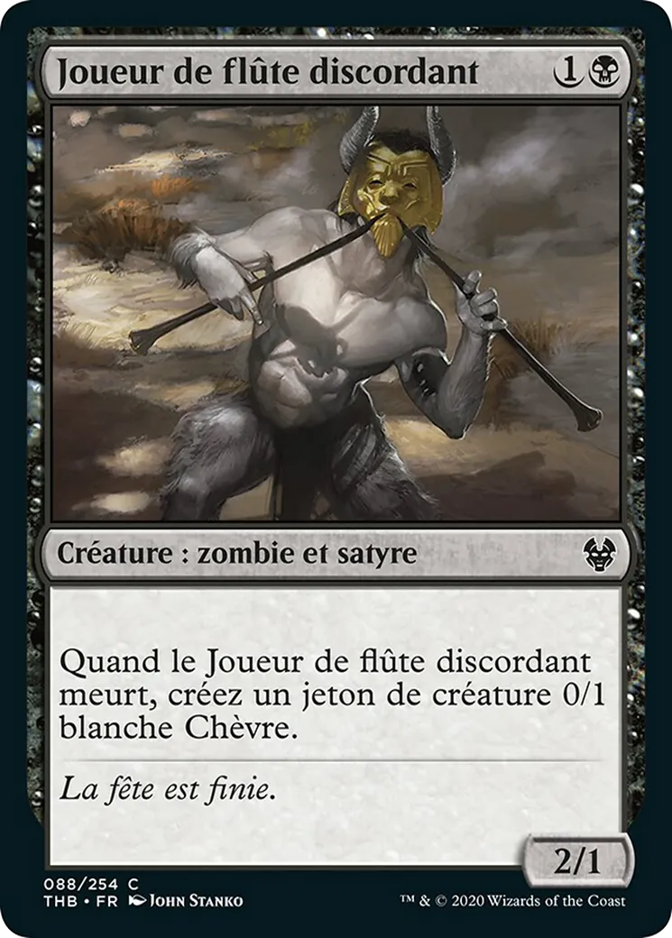 Joueur de flûte discordant — Theros Beyond Death — Magic: The Gathering