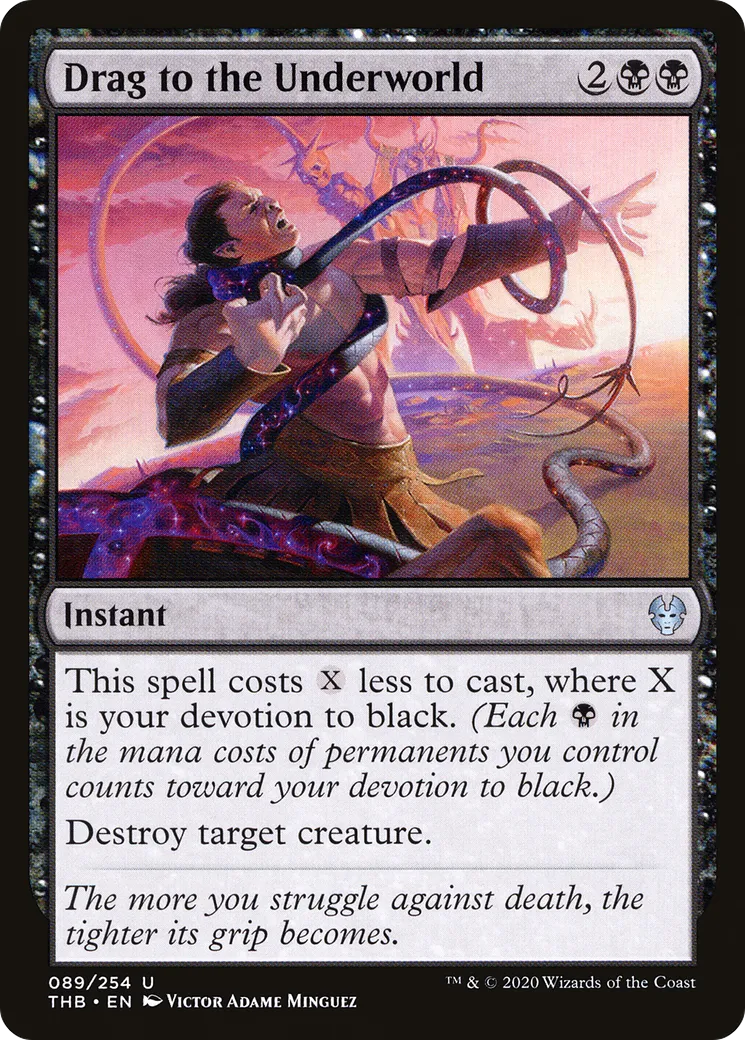Traîner dans le Monde souterrain — Theros Beyond Death — Magic: The Gathering