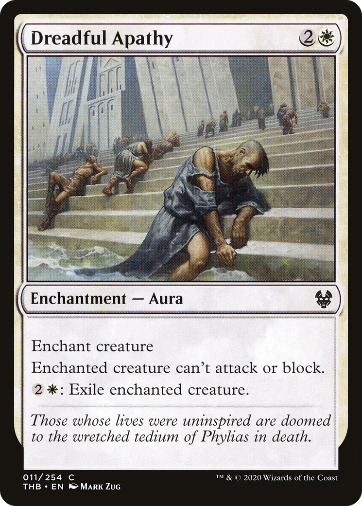 Apathie effroyable — Theros Beyond Death — Magic: The Gathering