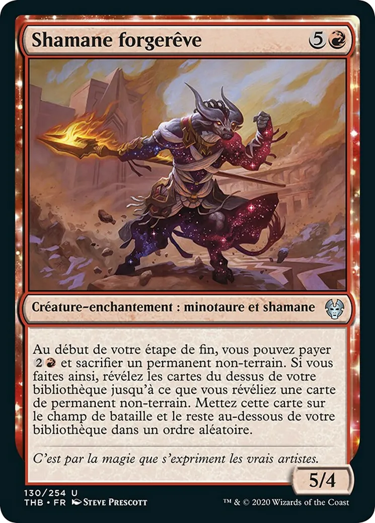 Shamane forgerêve — Theros Beyond Death — Magic: The Gathering