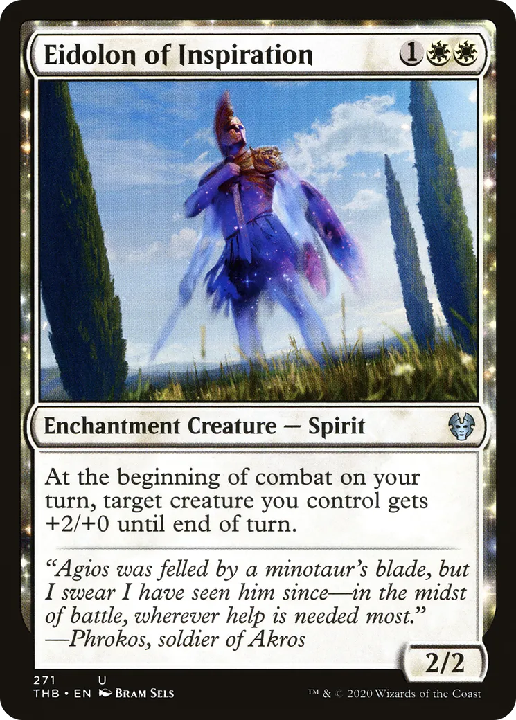 Eidolon of Inspiration — Theros Beyond Death — Magic: The Gathering