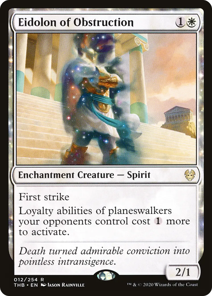 Eidolon of Obstruction — Theros Beyond Death — Magic: The Gathering