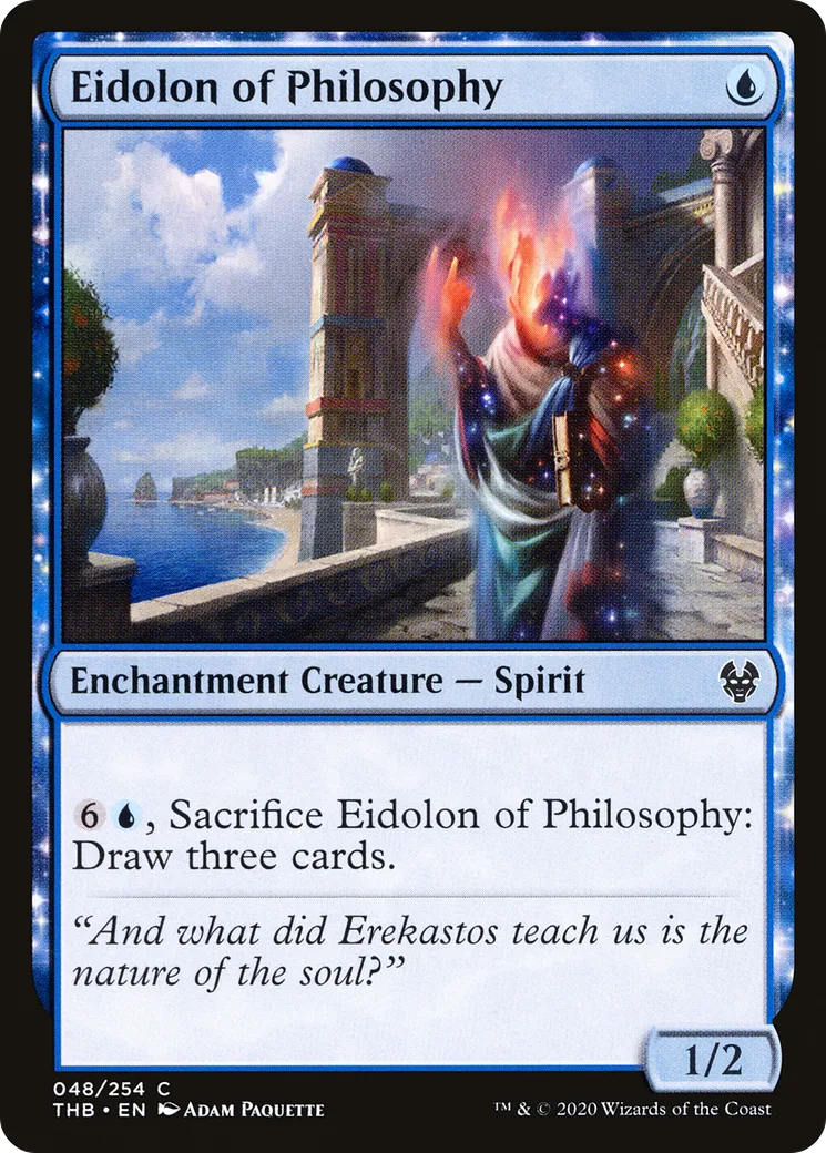 Eidolon of Philosophy — Theros Beyond Death — Magic: The Gathering