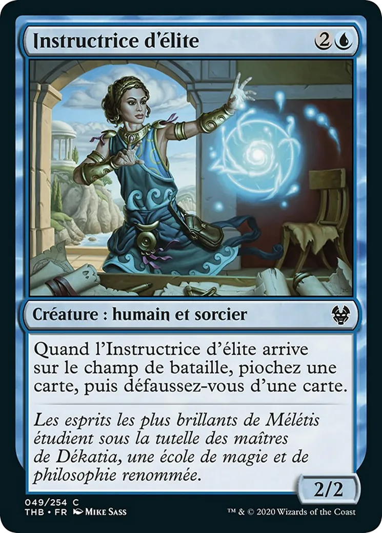 Instructrice d'élite — Theros Beyond Death — Magic: The Gathering