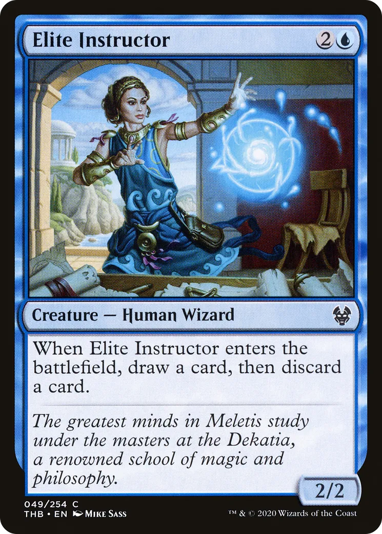 Instructrice d'élite — Theros Beyond Death — Magic: The Gathering