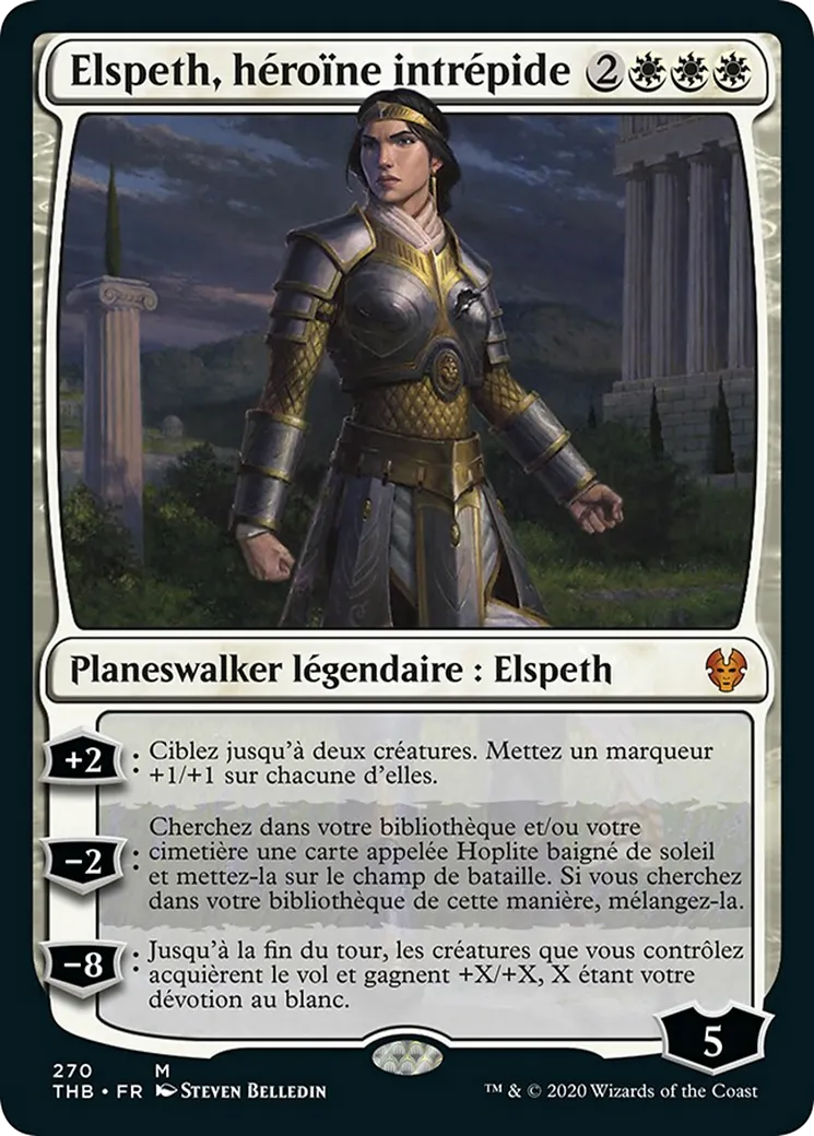 Elspeth, héroïne intrépide — Theros Beyond Death — Magic: The Gathering