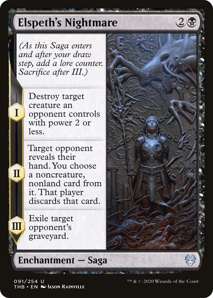 Cauchemar d'Elspeth — Theros Beyond Death — Magic: The Gathering