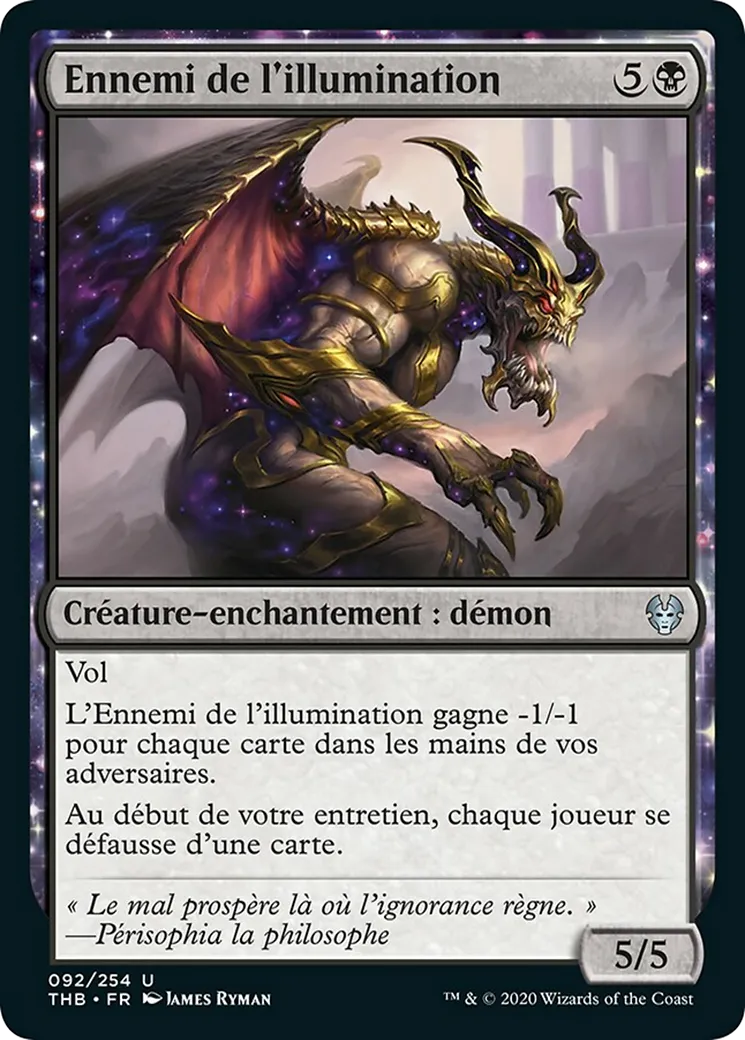 Ennemi de l'illumination — Theros Beyond Death — Magic: The Gathering