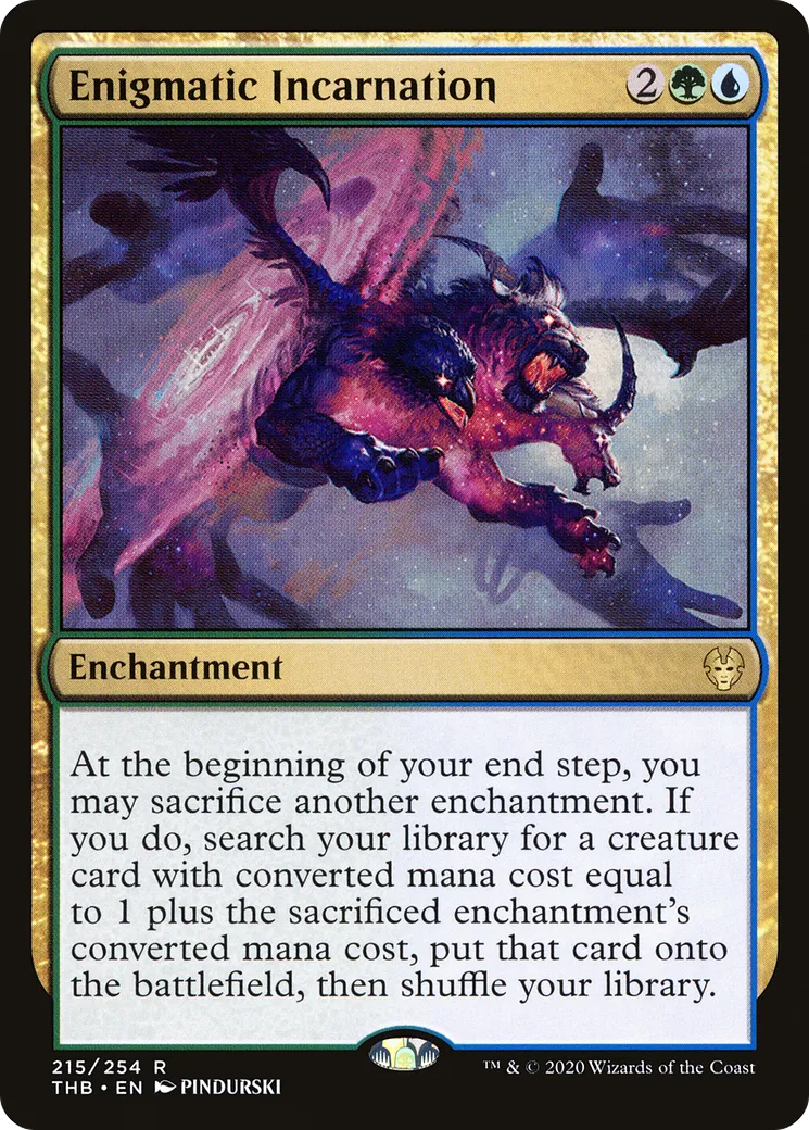 Incarnation énigmatique — Theros Beyond Death — Magic: The Gathering
