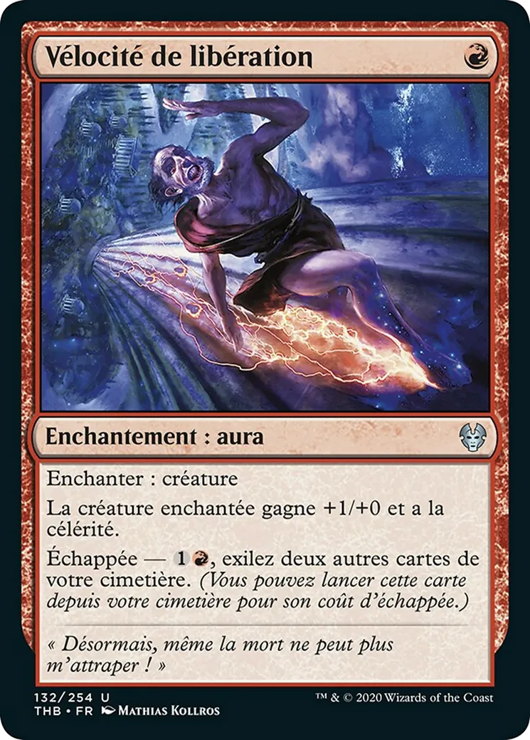 Vélocité de libération — Theros Beyond Death — Magic: The Gathering