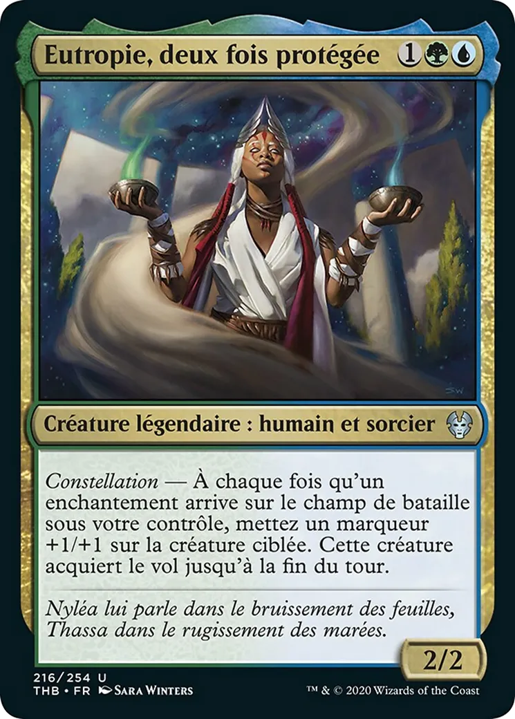 Eutropie, deux fois protégée — Theros Beyond Death — Magic: The Gathering