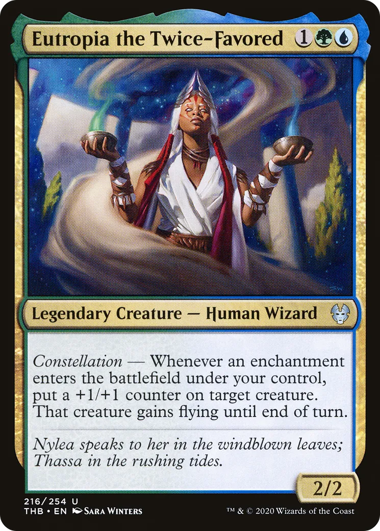 Eutropie, deux fois protégée — Theros Beyond Death — Magic: The Gathering
