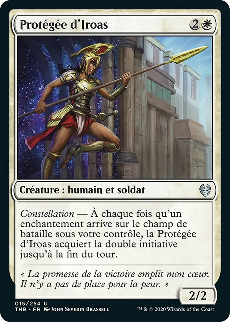 Protégée d'Iroas — Theros Beyond Death — Magic: The Gathering