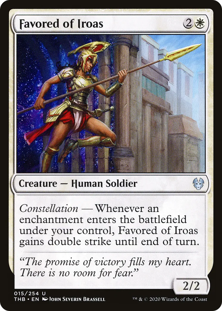 Protégée d'Iroas — Theros Beyond Death — Magic: The Gathering