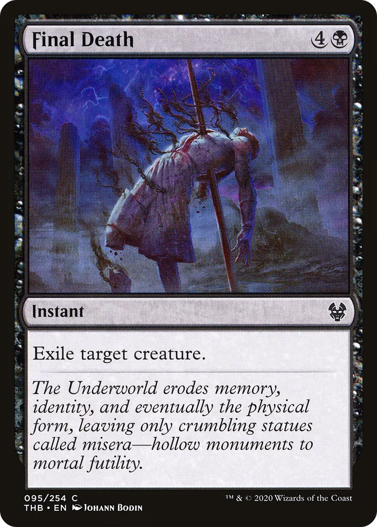Final Death — Theros Beyond Death — Magic: The Gathering