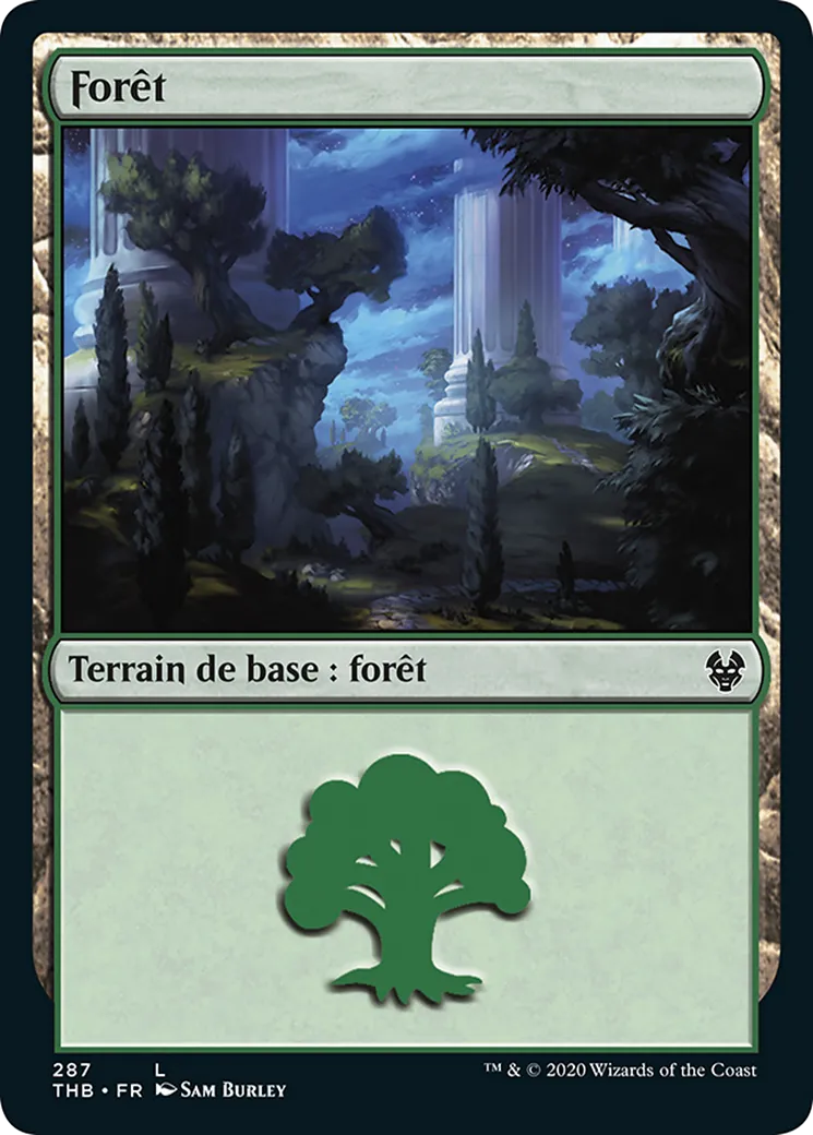 Forêt — Theros Beyond Death — Magic: The Gathering