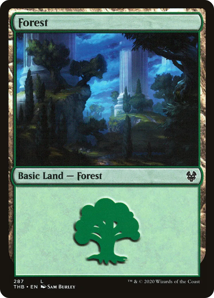 Forest — Theros Beyond Death — Magic: The Gathering