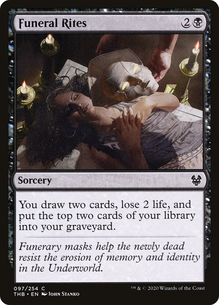 Funeral Rites — Theros Beyond Death — Magic: The Gathering