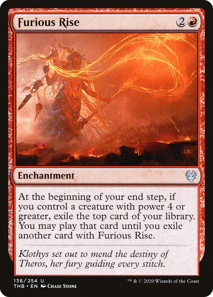 Ascension furieuse — Theros Beyond Death — Magic: The Gathering