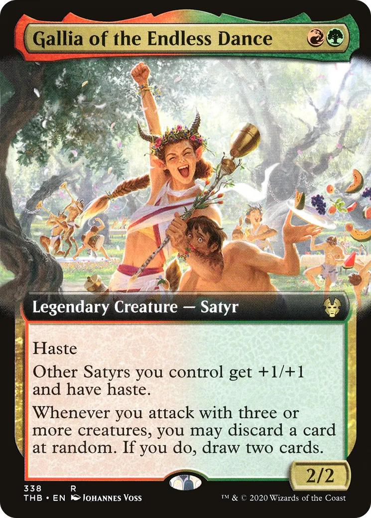Gallia of the Endless Dance — Theros Beyond Death — Magic: The Gathering