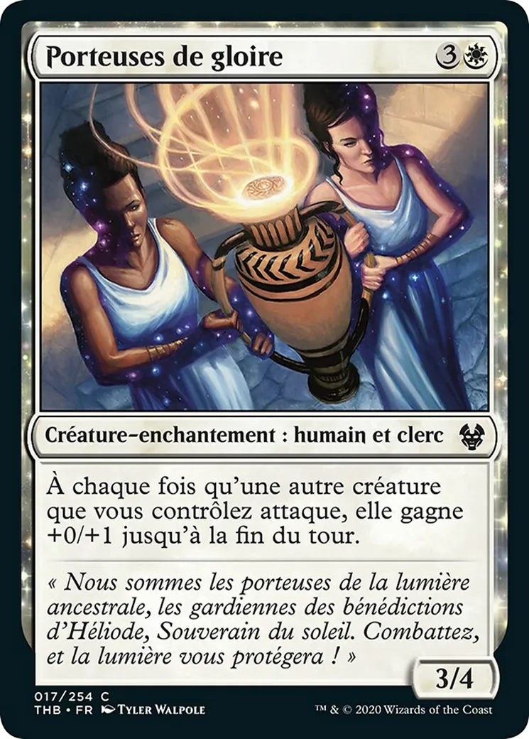 Porteuses de gloire — Theros Beyond Death — Magic: The Gathering
