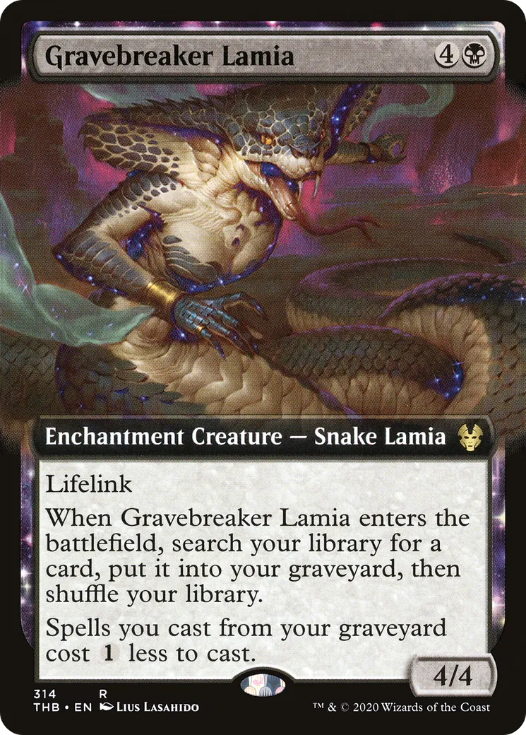 Gravebreaker Lamia — Theros Beyond Death — Magic: The Gathering
