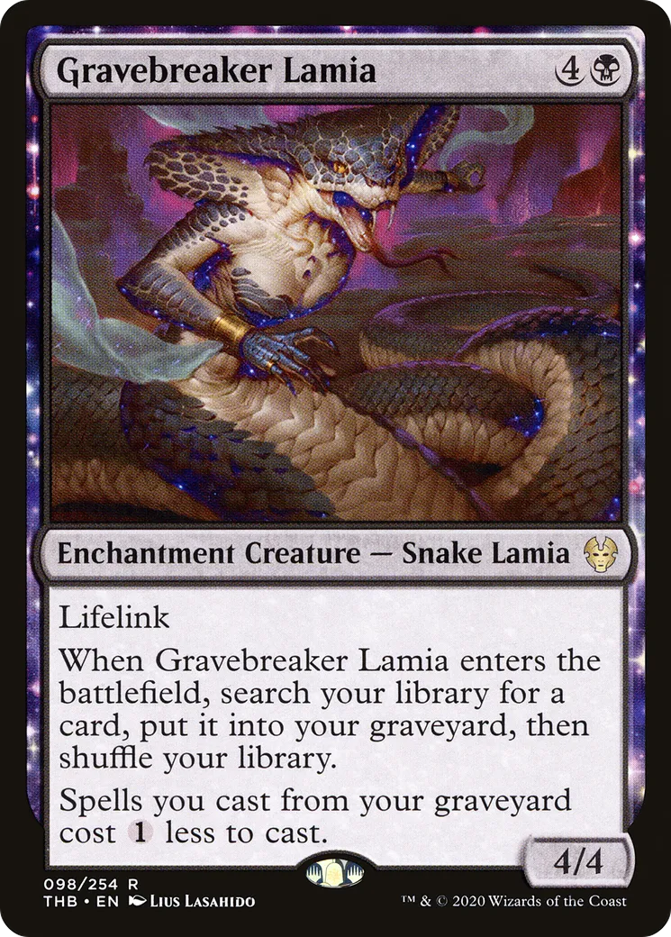 Gravebreaker Lamia — Theros Beyond Death — Magic: The Gathering