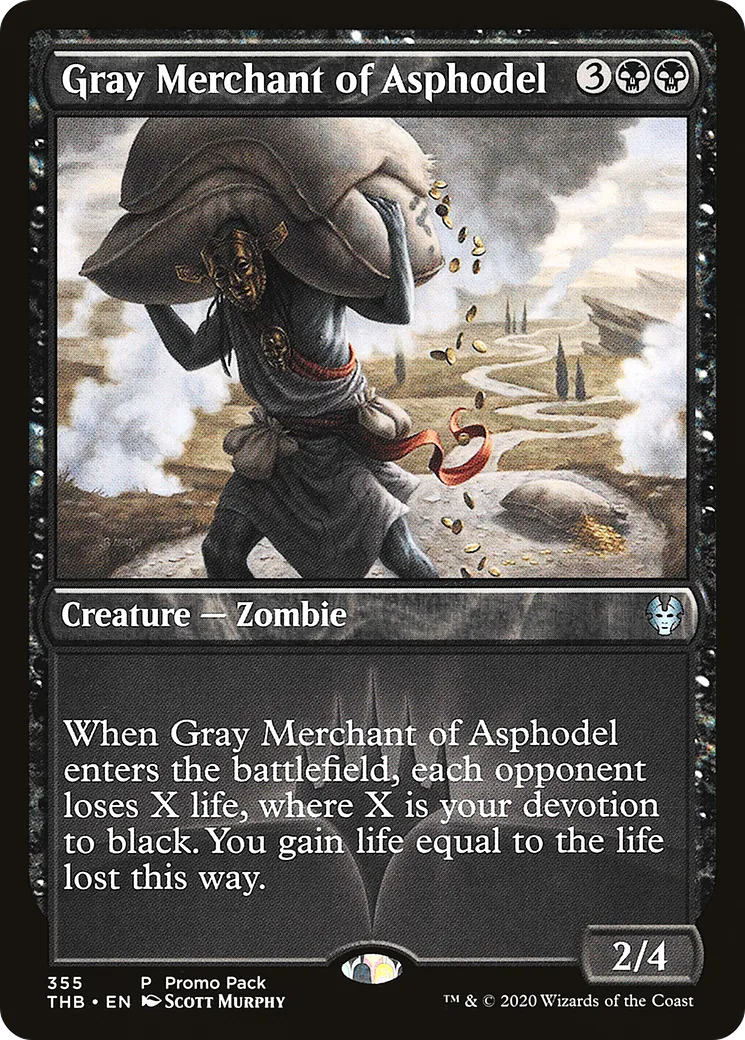 Marchand gris d'Asphodèle — Theros Beyond Death — Magic: The Gathering