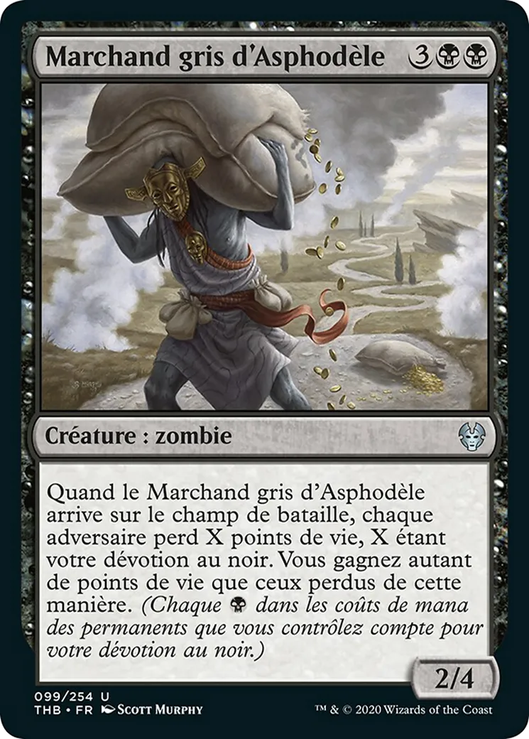 Marchand gris d'Asphodèle from Theros Beyond Death - Magic: The Gathering